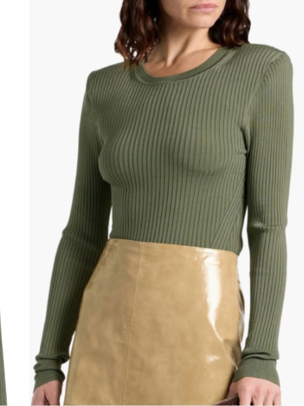 Veronica Beard Acara Ribbed Pullover NWT